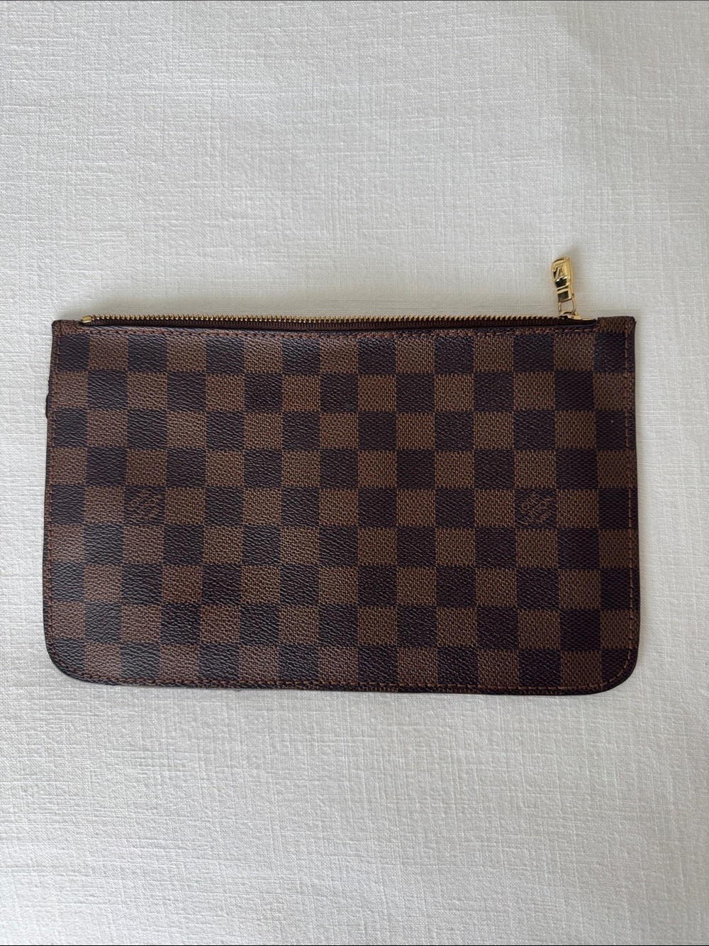 Louis Vuitton Brown Damier Clutch/Wristlet